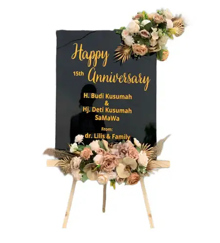 Papan Bunga Akrilik Tambakmas